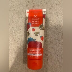 Bath and body candy apple body cream new